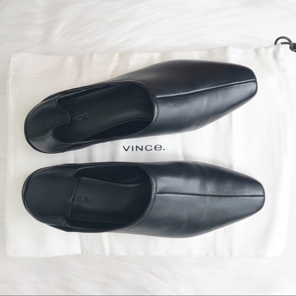 VINCE Branine Ballet Loafer Flats in Black - Picture 9 of 9